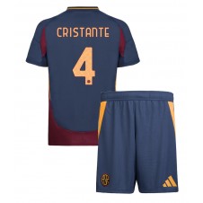 AS Roma Bryan Cristante #4 Tredjedraktsett Barn 2024-25 Kortermet (+ korte bukser)